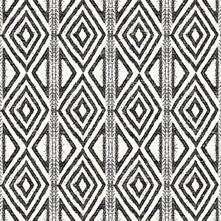 Framed African Wild Pattern III BW Print