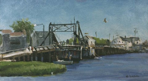 Framed Manasquan Bridge Print