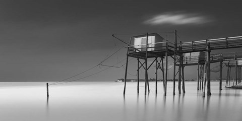 Framed Sea Geometry 2 Print