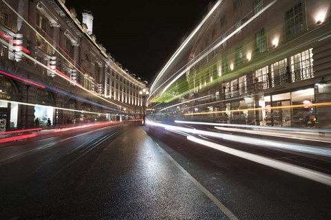 Framed Speed Night 2 Print