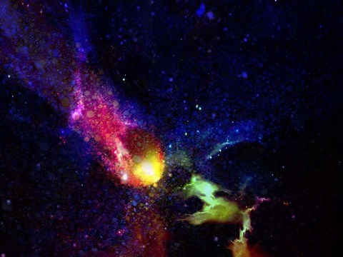 Framed Fiery Welcome Print