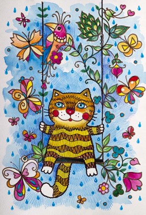 Framed Baterflys Print