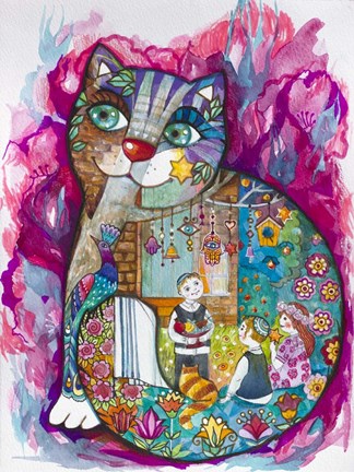 Framed Evening Print