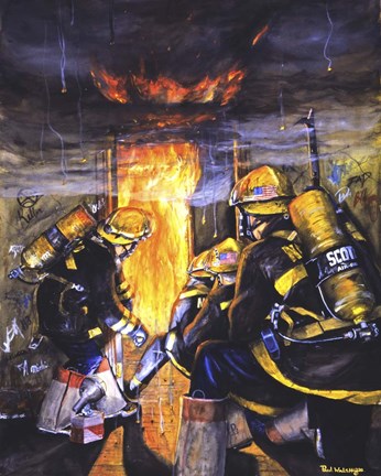 Framed Devil&#39;s Doorway I Print