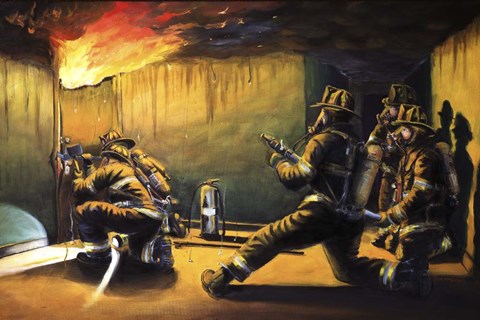 Framed Devil&#39;s Doorway II Print