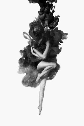 Framed Born Of The Universe Print