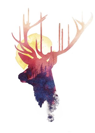 Framed Sun Goes Down Print