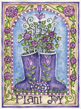 Framed Plant Joy Print