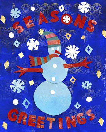 Framed Holiday 2 Print