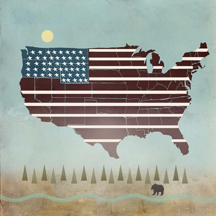 Framed See the World Print