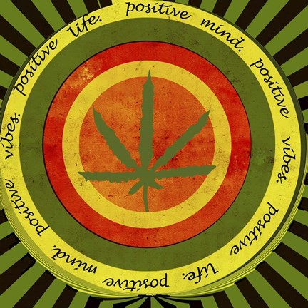 Framed Positive Mind Print