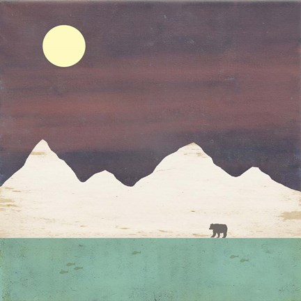 Framed Fishing Print