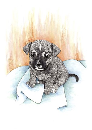 Framed Little Annie Print