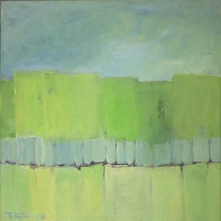 Framed Sunday Afternoon Treeline 01 Print