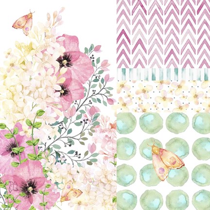 Framed Lazy Summer Afternoon Medley II Print