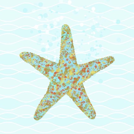 Framed Stella Starfish Print