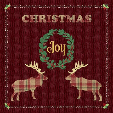 Framed Christmas Joy Print