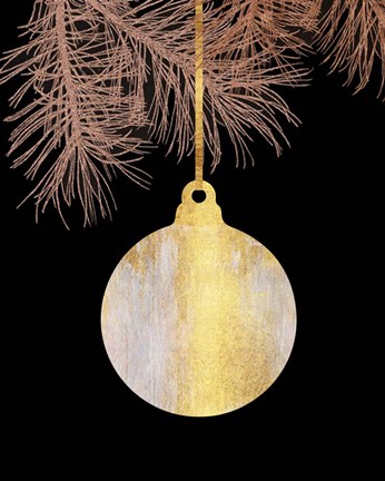 Framed Park Avenue Ornament Print