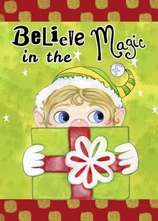 Framed Believe in the Magic Print