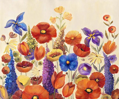 Framed Garden A Print