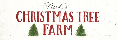 Framed Christmas in the Heartland VI Crop Print