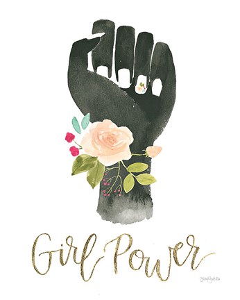 Framed Girl Power XI Print