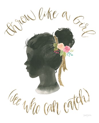 Framed Girl Power VIII Print