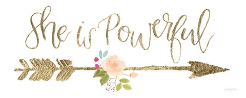 Framed Girl Power VII Print