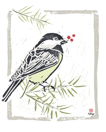 Framed Winter Days VII Print