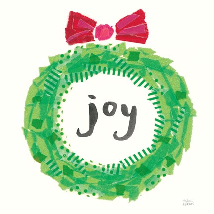 Framed Joyful Season IV Print