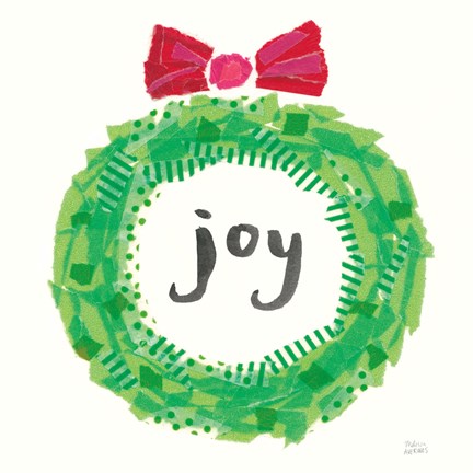 Framed Joyful Season IV Print