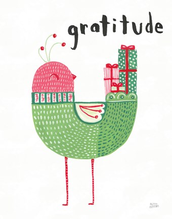 Framed Christmas Tweets IV Print