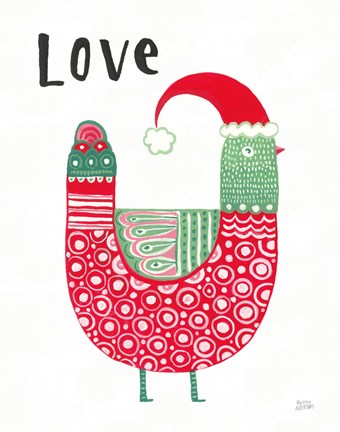 Framed Christmas Tweets I Print