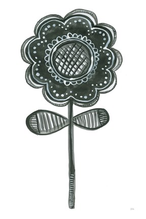 Framed Bloom Town III Print