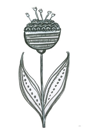 Framed Bloom Town II Print