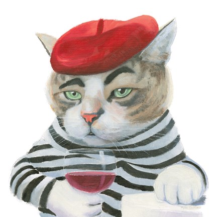 Framed Cattitude III Print