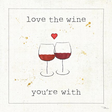 Framed Flavor Notes VIII Print