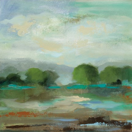 Framed Unexpected Clouds I Print