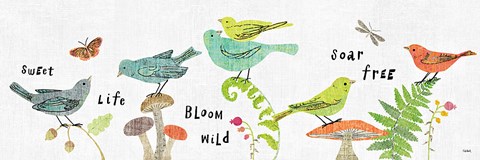 Framed Wild Wings VIII Print