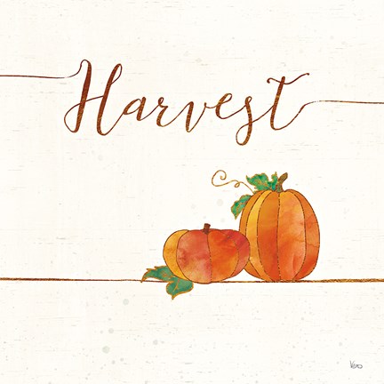 Framed Underlined Fall V Print