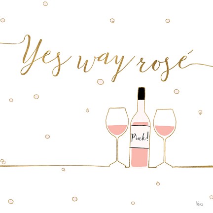 Framed Underlined Bubbly VI Print