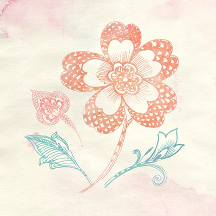 Framed Eastern Boho IV Print