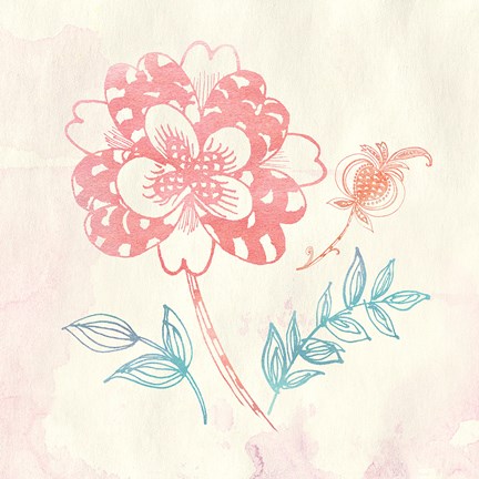 Framed Eastern Boho III Print