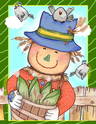 Framed Happy Harvest Print