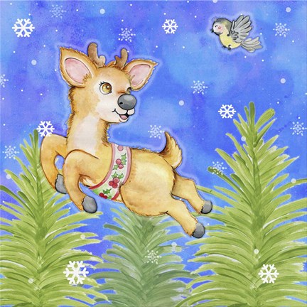 Framed Flying Practice Print