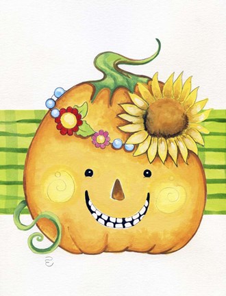 Framed Flower Chain Print