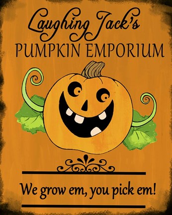 Framed Laughing Jack Print