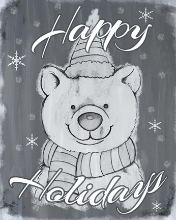 Framed Polar Bear Print