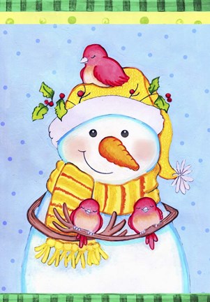 Framed Feathered Friends Print