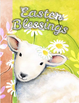 Framed Easter Blessings Print